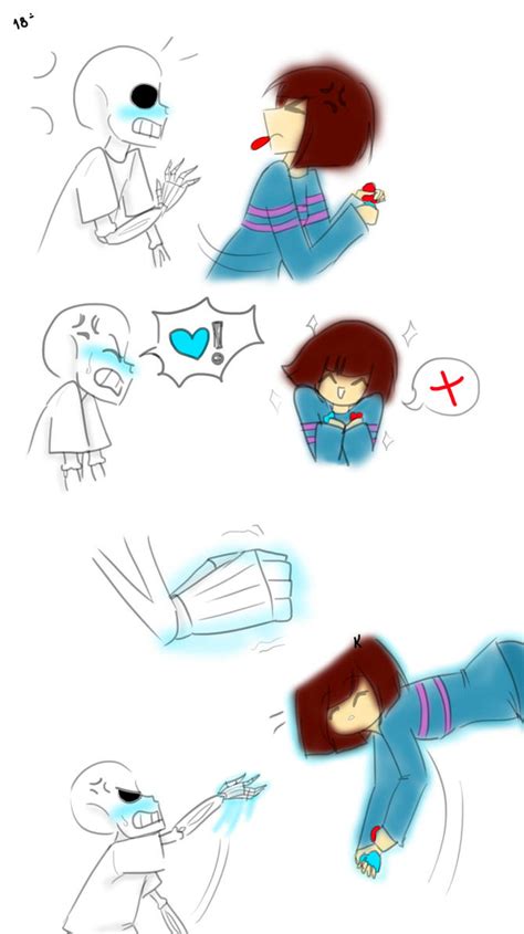 sans undertail|undertail sans x frisk 18.